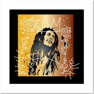 King Sun Marley Bob Art Rasta Posters and Art